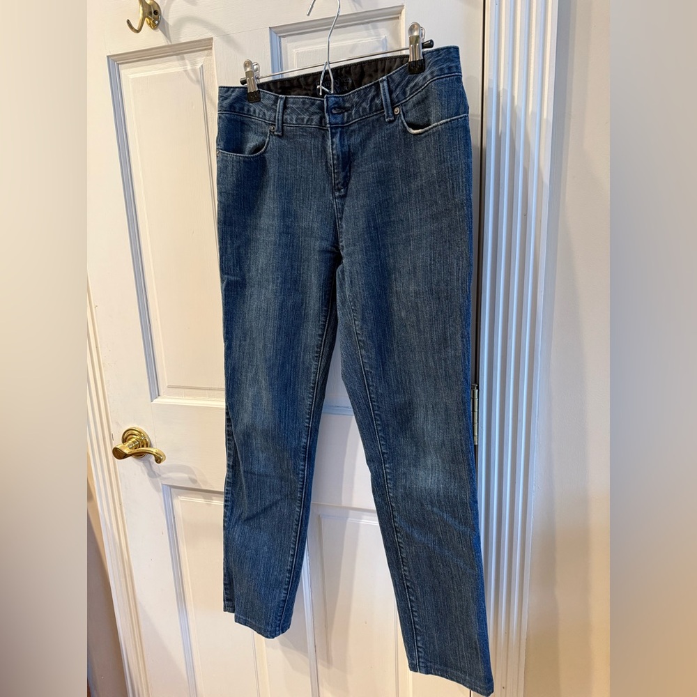 Simply Vera Vera Wang Indigo Straight Leg Jeans size 4